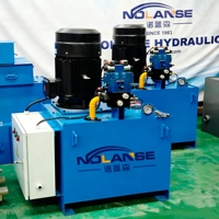 Unité hydraulique personnalisée professionnelle et presse hydraulique pour le moulage par injection, nouvelle acier au carbone Nolanse