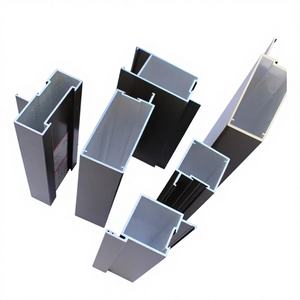 Perfiles de Aleación de Aluminio Serie 6000 Forma Cuadrada |   Temperatura T3-T8 |   Servicio de Corte para Aplicaciones de Decoración |   Polvo Anodizado - Product Image 1