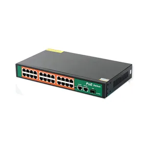 Poe Saklar Ethernet 24ch Port dan Sistem Kamera Ip 24 Port Poe Switch