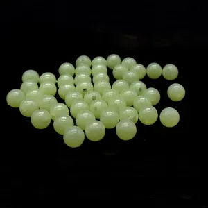 4mm 6mm 8mm 10mmLuminous Beads Fishing Space Beans Round Float Balls Stopper Light Balls Sea Fishing Tackle Lure Accessories