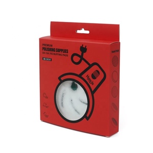 Đánh bóng Vua thiết kế mới 5in hoặc 6in Turbo bề mặt sợi nhỏ khăn OEM tùy chỉnh Miếng đánh bóng cho xe đánh bóng tẩy lông - Product Image 4