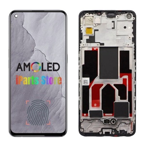 Display di Ricambio Nuovo IPARTS per OPPO Realme GT Master RMX3363 RMX3360 120Hz AMOLED Touch <span class=keywords><strong>Screen</strong></span> con Cornice Assemblato OEM Nero - Product Image 1