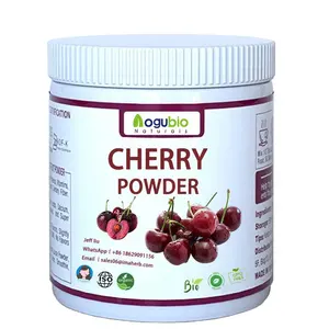 AOGUBIO Factory Provides Natural Fresh Red Cherry Powder Organic Cherry Powder Cherry Fruit Powder