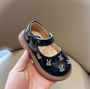 Zapatos de Vestir de Princesa para Niñas, con Flores y Suela Suave, Bordados con Conejos, para Primavera - Product Image 5