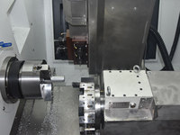 Mega CNC Heavy Duty Toolroom Tour CK50 Programmable Metal DNC Tour C Axis XYZ CNC Machine Tour à vendre