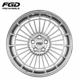 Jantes forgées polies à 3 pièces, 20, 21, 22, 24 pouces, 5x112, 5x120, décalées, pour BMW M5 M3 Mercedes AMG <span class=keywords><strong>Audi</strong></span> RS - Product Image 2