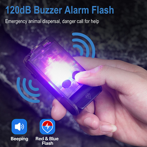 Boruit New V30 Đa Chức Năng Xách Tay Đèn Đuốc Keychain Mini Pocket Torch UV Đèn Pin Keychain Với Ngân Hàng Điện Cho Ngoài Trời Torch - Product Image 3