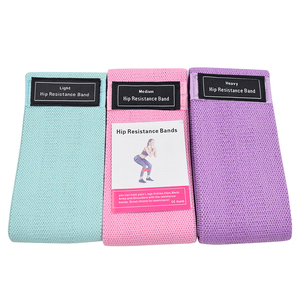 Fasce elastiche antiscivolo per allenamento con cintura per allenamento per donne fasce sportive di resistenza al Fitness per gambe e fasce per esercizi di testa - Product Image 6