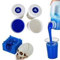 Caoutchouc de silicone liquide RTV2 à haute résistance et à séchage rapide pour la fabrication de moules de statues en plâtre