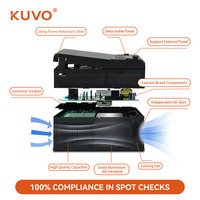 Variateur de fréquence VFD série KUVO KV90M à contrôle vectoriel V/F pour moteur triphasé 380V 7,5-11KW, automatisation industrielle