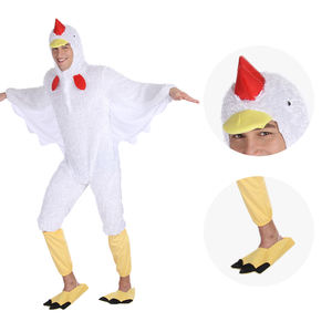 Disfraz de Pollo Divertido, Aprobado por BSCI, Disfraz de Alta Calidad <span class=keywords><strong>para</strong></span> Fiestas Temáticas de Granja, Ajustes Personalizados, Unisex <span class=keywords><strong>para</strong></span> Adultos - Product Image 3