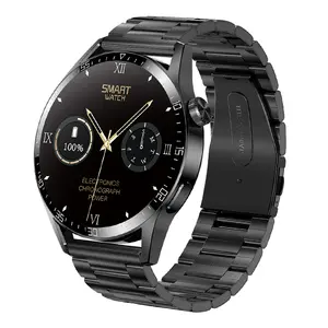 NFC 3D Dynamic Watch Face Design innovativo Smartwatch in acciaio BT Call Smartwatch Android