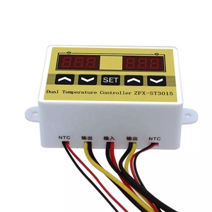 ตัวควบคุมอุณหภูมิแบบคู่ ZFX-ST3015 ตัวควบคุมอุณหภูมิและความชื้น เทอร์โมสตัท ตัวควบคุมอุณหภูมิ - Product Image 1