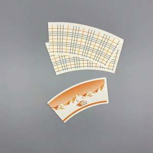 Gobelet en papier à double paroi imprimé sur mesure pour boissons chaudes/froides, thé au lait, café, crème glacée, collation, nouilles - Revêtement PE double face de qualité alimentaire - Product Image 4