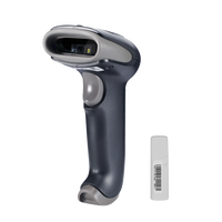 Escáner de Código de Barras USB con Código QR, Escáner de Código de Barras 1D con Cable, Escaneo Automático, Adecuado para Minoristas y Supermercados