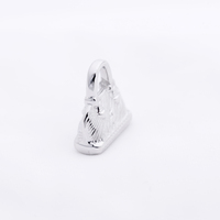 316L Sac À Main Collier Charme Mini Sac À Main Collier Dernier Sac En Argent Charmes Pendentif Mère Cadeau Sac Charme Bijoux