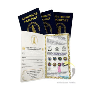 Porta Pasaportes Personalizado con Logotipo, Encuadernado con Costura a Caballete, con Libreta de Viaje, Diario y Álbum de Sellos de Parques Nacionales - Product Image 5