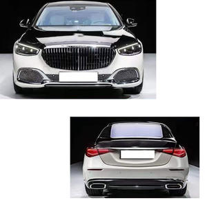 W221 新款即插即用 <span class=keywords><strong>M</strong></span> 型前车身套件 行李箱盖 门板 LED 头灯 尾灯 引擎盖 保险杠 螺栓固定式奔驰 - Product Image 5