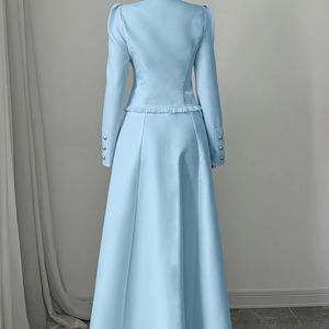 Stijlvolle Elegante Dames Tweedelige Pak Jurk Van Hoge Kwaliteit Verfijnde High-End Luxe Pak Rok Set - Product Image 5