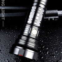 Nouvelle lampe torche tactique à LED SST40 en alliage d'aluminium rechargeable par USB, super brillante, 2000 lumens, longue portée, étanche