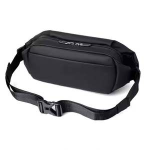 Fashionable Waterproof Small <b>Pouch</b> Fanny Pack Waist Bag Neoprene Material Hidden Zipper Pocket for Women and Men for Sports - Product Image 4