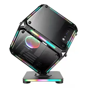 Nhà Máy Trực Tiếp Nội Gabinete Glass Side Panels Full Tower Máy Tính Chơi Game E-ATX Trường Hợp Gamer Pc M-ATX Atx Máy Tính Trường Hợp & Towe