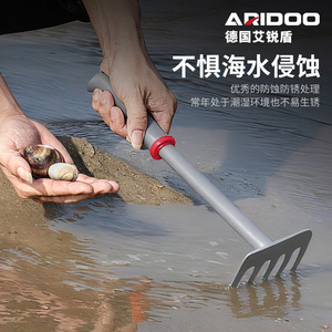 Petite pelle de jardin Aridoo en acier au carbone, pelle à main pour la plantation de fleurs, de plantes succulentes et de légumes - Product Image 2