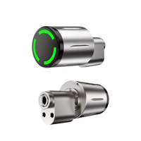 Cylindre de serrure de porte multifonctionnel européen étanche IP67, contrôle par application, serrure à cylindre Ttlock