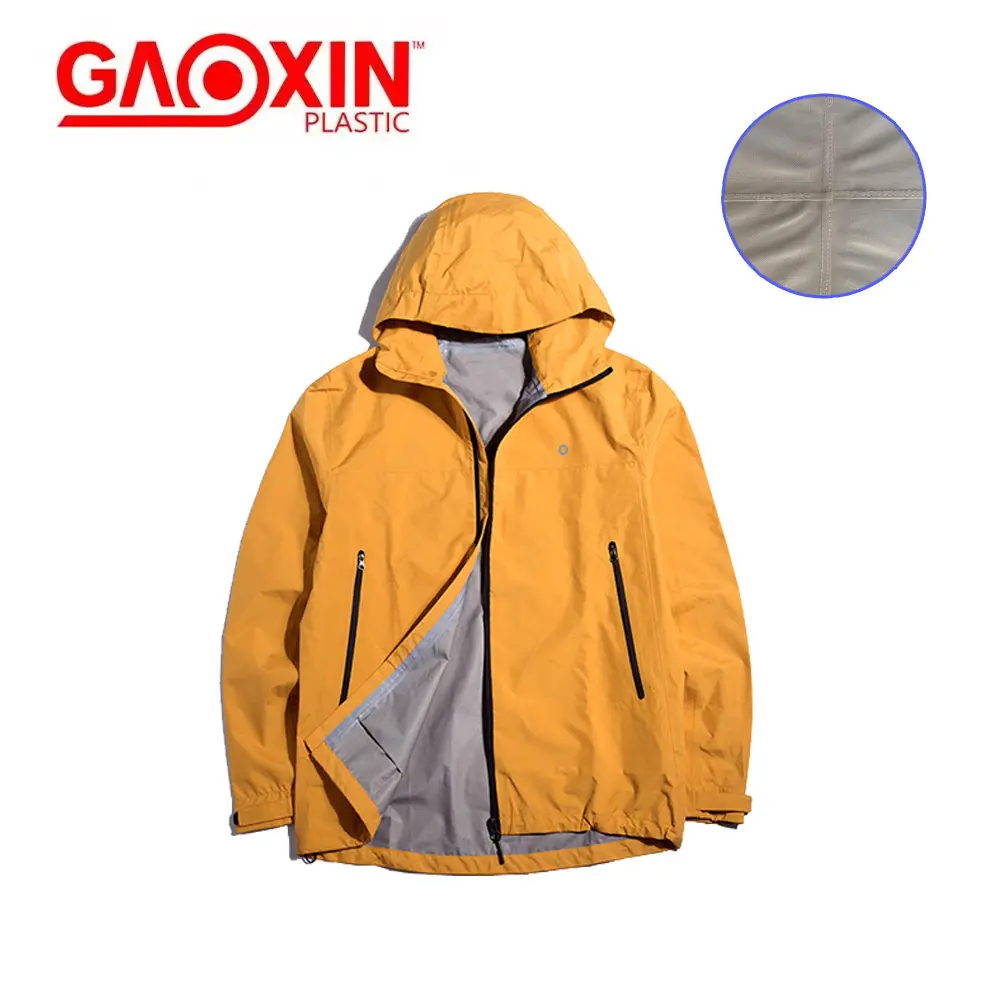 Soft hand feel excellent performance tpu adhesive tape bomber custom jacket with excellent wash