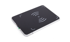 A buon mercato corto raggio RFID IC lettore di schede 13.56MHz con connettore USB per la scuola biblioteca libri inventario Desktop leggere e scrivere - Product Image 3