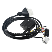 Cable Toy30 4A 8A BA, Cable de Programación de Llaves Inteligentes de 16 Pines OBD para Autel OBDSTAR K518 Xhorse Key Tool Plus para Todos los Toyota Lexus