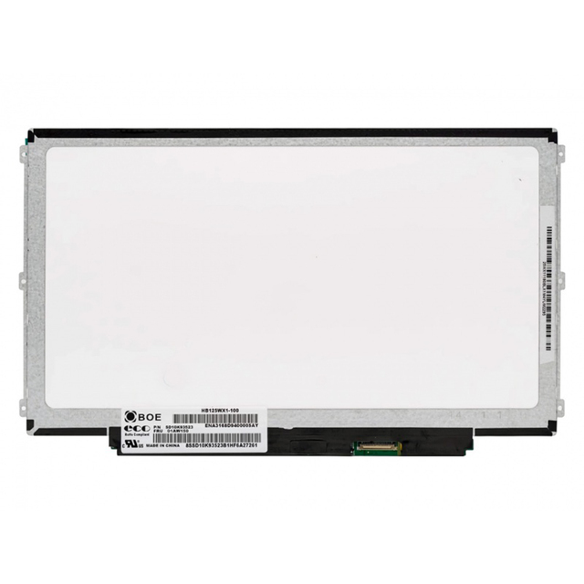 HB125WX1-100 B125XTN01.0 1A HB125WX1-201 12.5" HD 1366x768 EDP 30Pin 60Hz LCD Screen