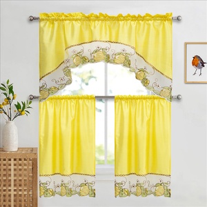 <span class=keywords><strong>Tende</strong></span> da Cucina Pronte Piccole Economiche all'Ingrosso con Gallo <span class=keywords><strong>e</strong></span> Frutta, <span class=keywords><strong>Tendenze</strong></span> per Interni, Design per <span class=keywords><strong>Tende</strong></span> da Finestra per la Casa - Product Image 4