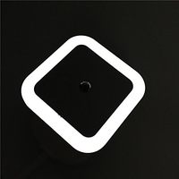 Luz Nocturna LED Moderna de Plástico con Sensor, Económica y en Oferta, para Bebés, con Encendido Automático al Anochecer y Apagado al Amanecer