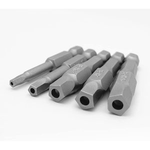 <b>Torx</b> <b>Bit</b> Set 50 Mm 5 Piece Industrial Grade Matte Finish Screwdriver <b>Bits</b> - Product Image 1