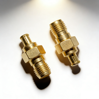 Koperen SMA naar MCX adapter, SMA female naar MCX male plug, rechte RF coaxiale adapter voor DVB-T TV RTL SDR ADS-B ontvanger