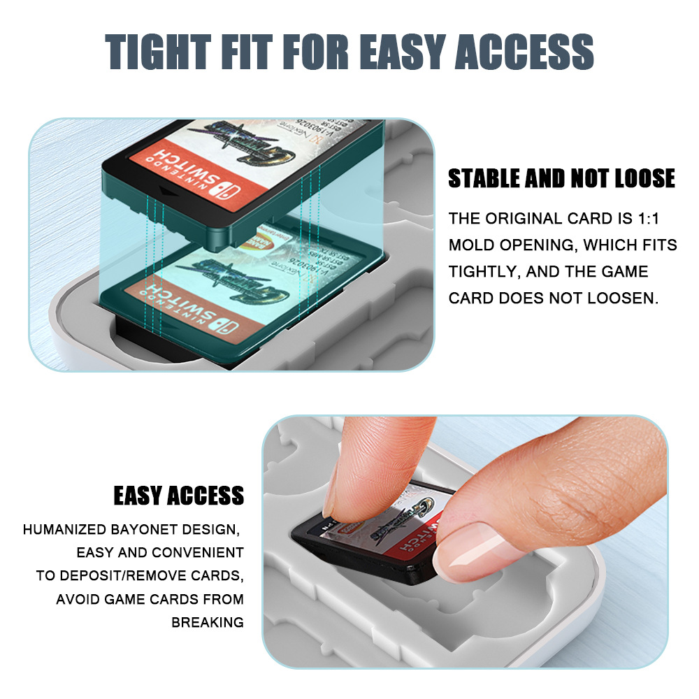 24 in 1 Shockproof Game Cards Case for Nintendo Switch