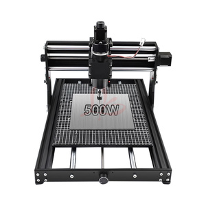 เครื่องแกะสลักเลเซอร์ CNC รุ่น 4030 Pro พร้อมแกนหมุน 500W สำหรับไม้ อะคริลิก และสแตนเลส รองรับเลเซอร์ 10W/20W/40W - Product Image 4