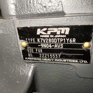 Pièces d'excavateur K7V280DTP1Y6R-9N04-AVS ZE730EK-10 Pompe hydraulique, originale et neuve - Product Image 1
