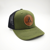 Gorra Trucker Richardson 112 OEM al por mayor, de rendimiento, de verano, deportiva, transpirable, de malla, de algodón, con visera curva y etiqueta plegada