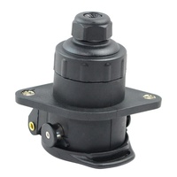 Connecteur de remorque eken, accessoires pour camion très résistant, prises électriques, 7 prises de connexion, 24V