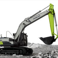 Excavator Crawler Zoomlion 50 Ton ZE520E dengan Kapasitas Bucket 2.3m, Mesin Bertenaga Tinggi, Bantalan Berkualitas, Harga Kompetitif