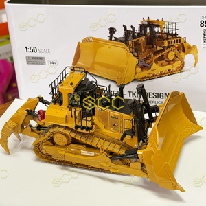Modèle <span class=keywords><strong>miniature</strong></span> <span class=keywords><strong>Caterpillar</strong></span> D11 à l'échelle 1:50, neuf, en métal moulé sous pression, adapté aux collections d'excavatrices et de machines de construction - Product Image 4