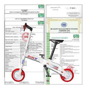 Vélo électrique pliable sans chaîne de 8,5 pouces, super léger, à assistance électrique, pour la ville - Product Image 6