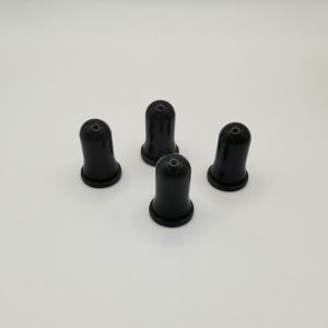 Gotero de Goma Negro Brillante de 18 mm con Boquilla - Product Image 5