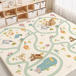 Tapis <span class=keywords><strong>de</strong></span> jeu pour enfants durable en XPE, graphismes double face, couche protectrice imperméable, léger, portable, facile à plier, <span class=keywords><strong>coussin</strong></span> <span class=keywords><strong>de</strong></span> <span class=keywords><strong>sol</strong></span> pour bébé - Product Image 2