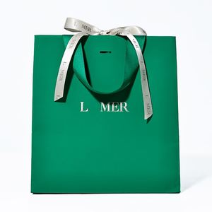 Sacs cadeaux réutilisables biodégradables de qualité supérieure pour petites entreprises, sacs d'emballage en papier pour bijoux avec poignée en ruban - Product Image 4