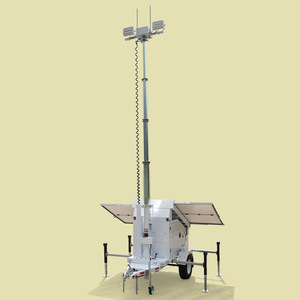 Torre de Luz Solar Remolcable ECO con Almacenamiento de Energía en Batería, Fabricada en China, Torre de Luz Solar UST900 - Product Image 1