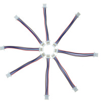 Arnés de Cables Personalizado Molex 51146-0400 de 4 Pines y Paso de 1.25 mm para Módulo de Sensor de PCB Industrial