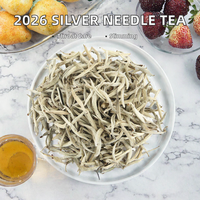 Thé Blanc Aiguille d'Argent Printemps 2026, en vrac, en boîte 500g, pour la gorge et le corps, thé minceur